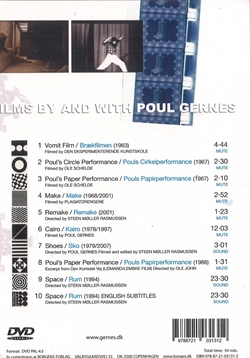 DVD - Films by and with Poul Gernes